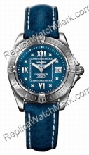 Breitling Windrider Cockpit Lady Diamond Blue Ladies Watch A7135 Breitling Windrider Cockpit Lady Diamond Blue Ladies Watch A7135